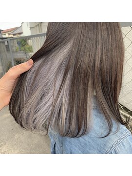 テテ(TETE) インナカラー　グレー　長堀橋×心斎橋