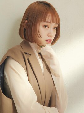 ミンクス ギンザ セントラル(MINX ginza central) 透明感ボブ×小顔レイヤー