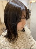 韓国風外ハネミディ