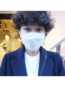 ビビト(bibito) bibito くるくるネオソバージュ パーマボブ　マッシュショート