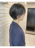 ショートボブ/大人巻き/ぷつっとボブ/ナチュラルモード/銀座駅
