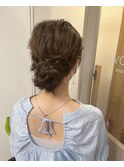 池袋 ルーズお団子アップスタイル