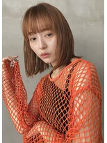 イミ(imi)&nbsp;大人ボブ/外ハネボブ/ココアベージュ/小顔カット/髪質改善[登戸]