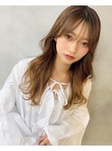 髪質改善＊ペールベージュ＊ロングヘア【Zina 熊本】