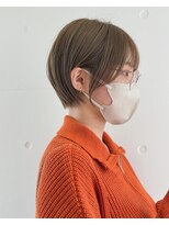 カノエ 宇部小串店(canoe)&nbsp;丸みショート /髪質改善縮毛矯正/髪質改善/韓国風/韓国ヘア