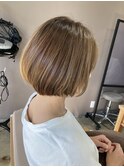 短すぎないショートボブ