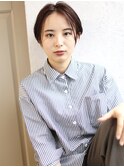 天神【BIRTH】大人可愛いハンサムショート×束間パーマ　11