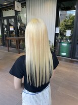 ホロ(hollo)&nbsp;ホワイトブロンド/ブロンドヘア/ハイトーンヘア