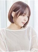 似合わせカット×あご横丸みボブ【瀧上丈司】