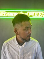 グリーディーフォックス 三軒茶屋(GreedyFOX)&nbsp;波巻き/マッシュパーマ/ウルフ/ハイライト<理容室>三軒茶屋