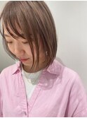 ボブ/ミルクティーベージュ