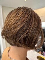 オンカラー(ON.COLOR)&nbsp;大人ハイライトグレージュショート40代50代