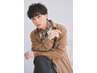 ★メンズカット+デザインパーマ+ナノバブルシャンプー付￥8500