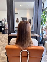 ゴデーレ(GODERE)&nbsp;髪質改善/縮毛矯正大人可愛いナチュラルセミロングストレート