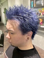 スキルセカンドハウス 天神(SKILL SECOND HOUSE)&nbsp;スパイキーショート ネイビー ウルフ