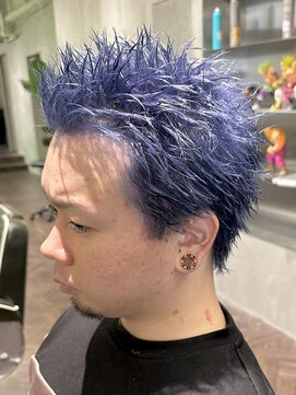 スキルセカンドハウス 天神(SKILL SECOND HOUSE) スパイキーショート ネイビー ウルフ