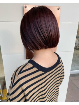 ジェムバイアルテフィーチェ(gem by artefice) ぱつっとミニボブ