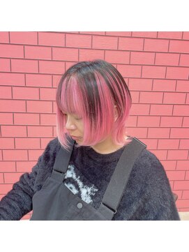 ヘアカラーファクトリー 原口春色＊さくらピンク☆福岡久留米