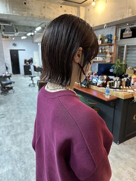 シールドヘアー 沖縄 新都心(C'LD Hair) 【C’LD 】ピタッとボブ/ぱつっとボブ/切りっぱなしボブ/ボブ