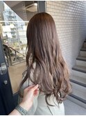 ショコラベージュショコラブラウンロングヘア20代30代40代