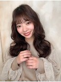 ふんわりウェーブ 似合わせカット[センター南] 