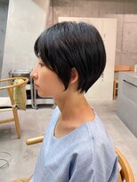 ミィ 浦和(mee)&nbsp;デザインカラールイヤーカット/ウェットヘア／オリーブベージュ