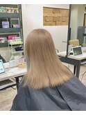 ミルクティーベージュダブルカラー成増地下鉄成増