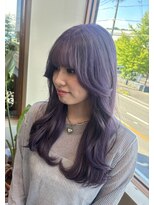 ヴァンカウンシル Kuwana(VAN COUNCIL)&nbsp;ブリーチありダブルカラー　ラベンダーパープル