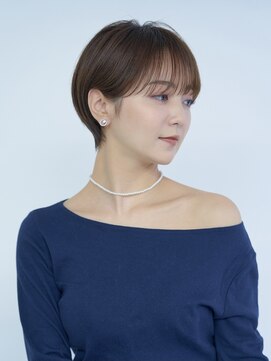 ピークアブー アヴェダ アトレ恵比寿(PEEK-A-BOO AVEDA) 前髪ありショート/20代30代40代/岡野亘希