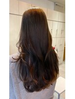 ヴァネッサ VANESSA オリーブベージュカラーブリーチなしダブルカラー×MIHO