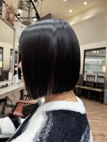 シュープ アニュー ラスパ太田川店(SHOOP anyu)&nbsp;ぱつっとボブ