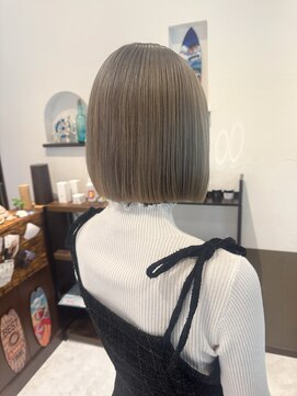 レオ(LEO) タッセルボブ　ホワイトベージュ