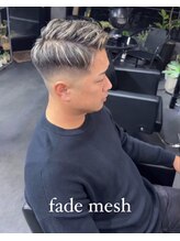 ヘアブランド椿 フェード×メッシュ