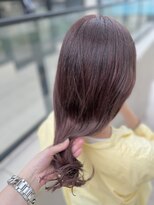 スタイル 成城学園前(STYLE) 暖色系 ピンクブラウンカラー オージュアトリートメント