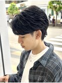 フェザーパーマ　フェザーショート