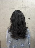 ロングパーマ