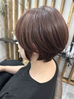 ビューティーガレージ カワゴエ(Beauty Garage Kawagoe) 骨格補正！！丸みショートボブ