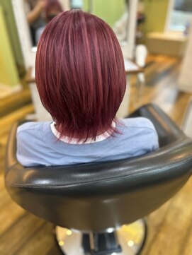 ボヌー(Bonheur) 暖色に挑戦！！