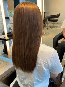 インク サカエ(inq sakae) ブリーチカラーチェスナットブラウン