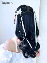 タグマル&nbsp;ツインのウェーブ巻き☆