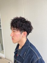 ヘアサロン ガリカ 表参道(hair salon Gallica)&nbsp;爽やかメンズマッシュ×黒髮くせ毛風パーマ