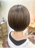 natural仙台駅前店 ショート 艶髪カラー