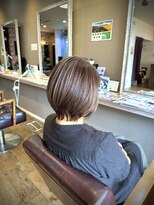 ヘアーメイクロージー 八軒店 (HAIR MAKE ROSY)&nbsp;30代40代50代絶壁解ひし形小顔マッシュショート白髪ぼかし