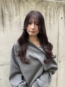 ロンドアベニール 北千住(Lond avenir) オリーブグレー/韓国風巻き/レイヤーカット/髪質改善/縮毛矯正