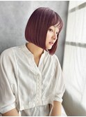 【月1メンテ】白髪染めリタッチでも透明感カラー