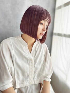 ラピス 銀座 blue店(Lapis) 【月1メンテ】白髪染めリタッチでも透明感カラー