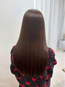 アミリー ひたち野うしく店(Amily) ハイライトバレイヤージュダブルカラーケアブリーチ20代30代