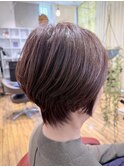 大人可愛い。くびれショートボブ