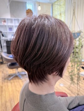 アンシークレット(Un Secret) 大人可愛い。くびれショートボブ