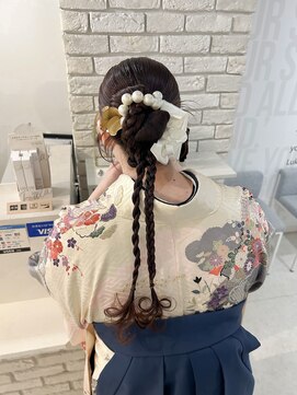 ディティカ ティア(Dityca tia) 【名古屋/ヘアセット】リボンカチモリ